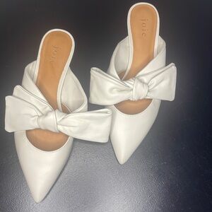 Joie leather kitten heel slides. Never been worn before. Size 36.
